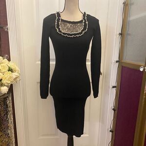 Red Valentino 100% virgin wool dress, XS